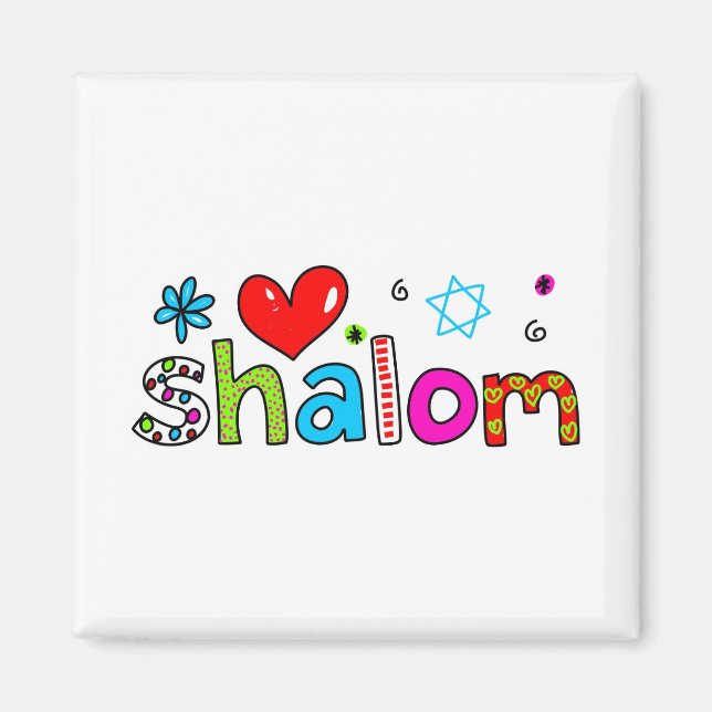 Shalom Magnet (Front)