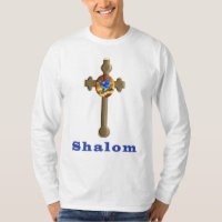 Shalom mens Christian t-shirts