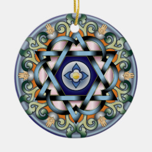Shalom Ornament