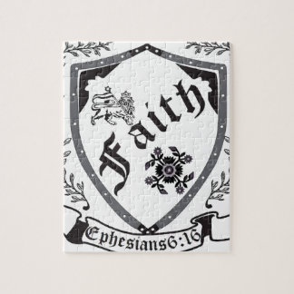 Shalom Shield of Faith Jigsaw Puzzle