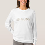 Shalom Star Shirt<br><div class="desc">Celebrate Hanukkah with this on-trend shirt. Treat yourself or give as a Hanukkah gift to your family or friends. Coordinates beautifully with Parcel Studio's Shalom Star holiday collection.</div>