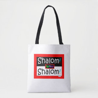 Shalom tote bag