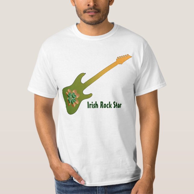 Sham Rock Irish Rock Star T shirt (Front)