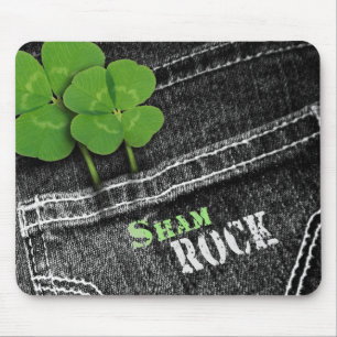 Sham Rock. St.Patrick's Day Gift Mousepads