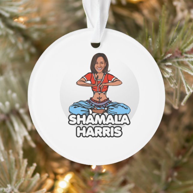 Shamala Harris Ornament (Tree)