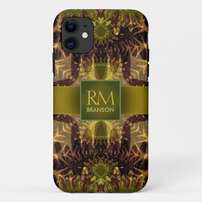 Shaman DMT Monogram Custom Casemate Case-Mate iPhone Case (Back)