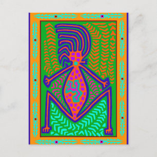 Shaman Earth Mother Postcard