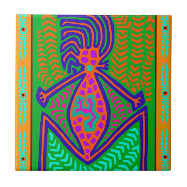 Shaman Earth Mother Tile (Front)