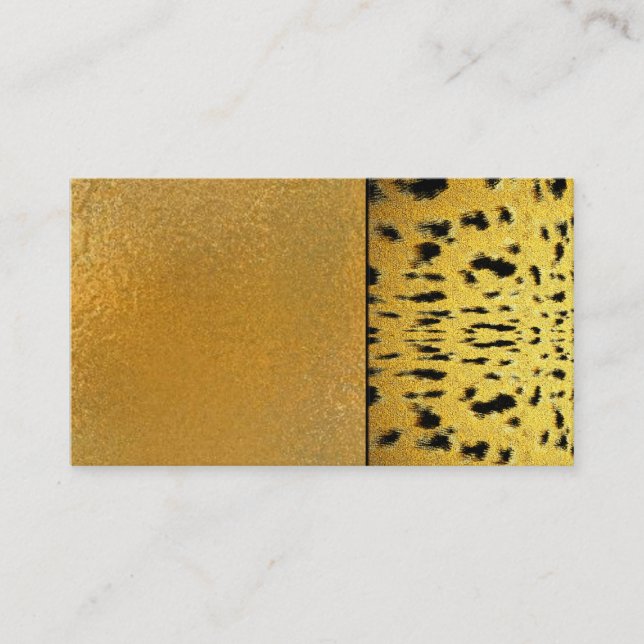 Shaman Healer Jaguar Spots Cat Business Cards (Front)