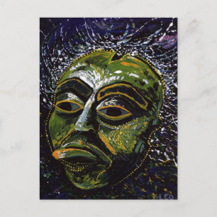 Shaman Mask Postcard