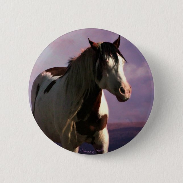 "Shaman of Steens" Button  (Front)