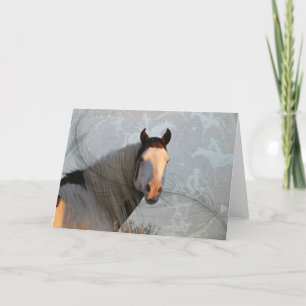 Shaman Petroglyphs & Feather WildCards Thank You Card