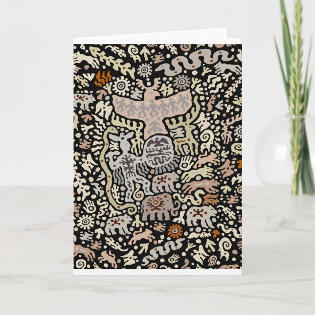Shaman Peyote Ritual Card (Front)