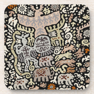Shaman Peyote Ritual Coaster