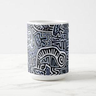 Shaman Peyote Ritual Mola Magic Mug