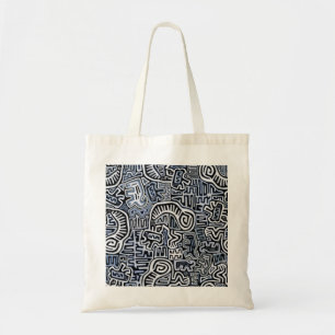Shaman Peyote Ritual Mola Tote Bag
