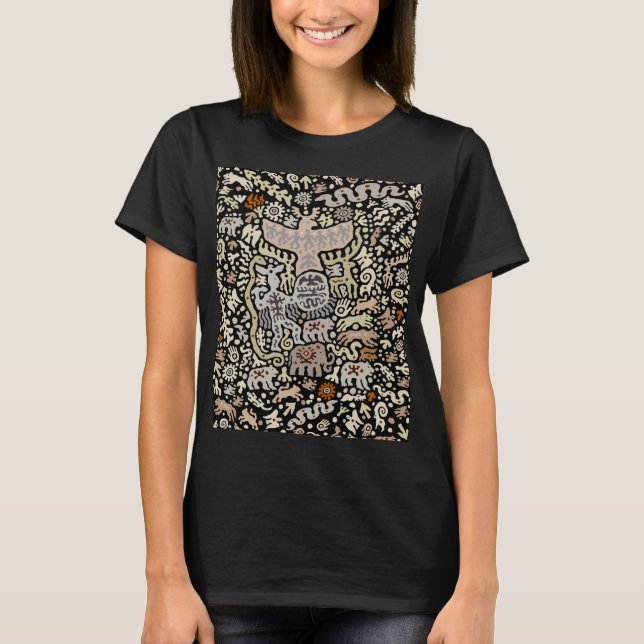 Shaman Peyote Ritual T-Shirt (Front)
