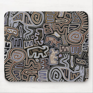 Shaman Peyote Serpent Ritual Spirits Mouse Mat