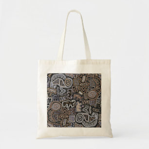 Shaman Peyote Serpent Ritual Spirits Tote Bag