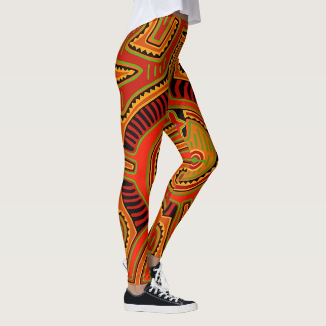 Shaman Peyote Vision Leggings (Right)