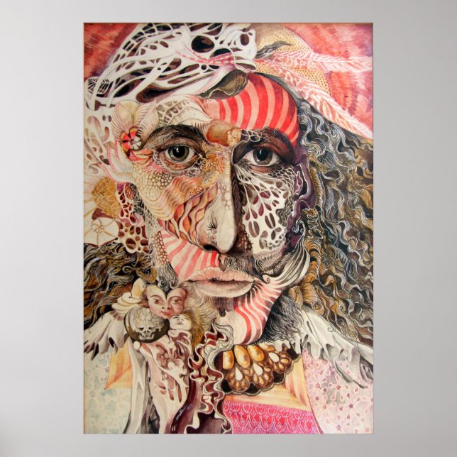 Shaman Portrait Poster (Front)