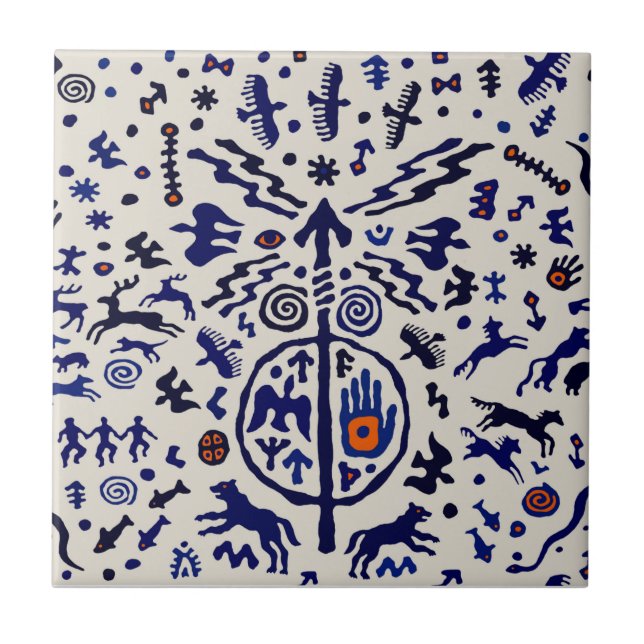 Shaman Ritual Talisman Tile (Front)