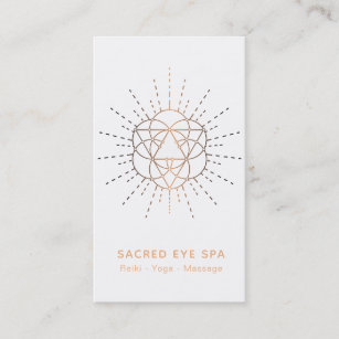~ Shaman Sacred Geometry Mystical Alchemy Cosmic Business Card