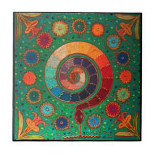 Shaman Serpent Ritual Tile