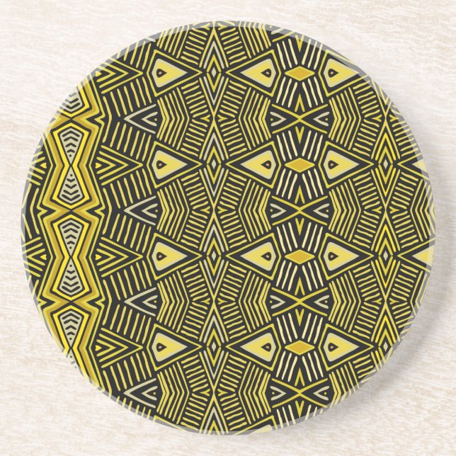 Shaman Tribal Shield Coaster (Front)