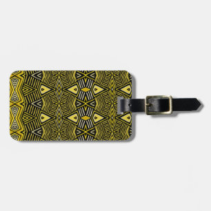 Shaman Tribal Shield Luggage Tag