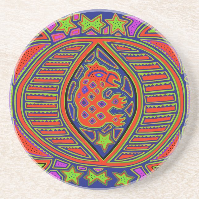 Shaman Turtle Spirit Coaster (Front)