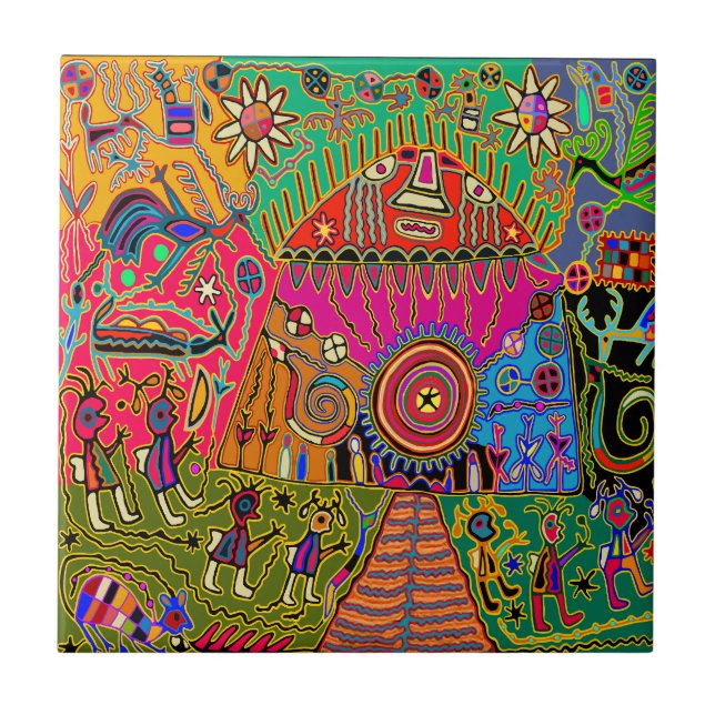 Shaman Village Spirits Tile (Front)