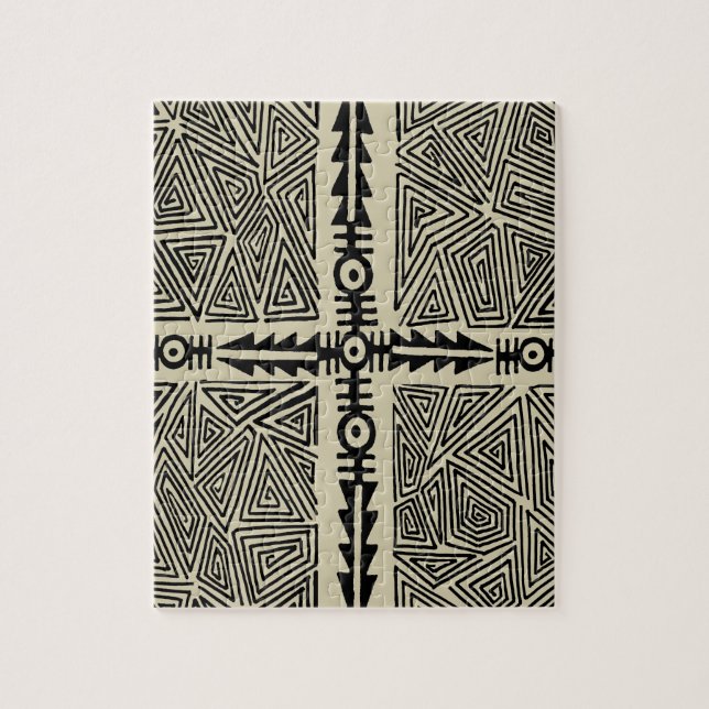 Shaman VooDoo Map Jigsaw Puzzle (Vertical)
