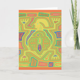 Shaman with Child Card