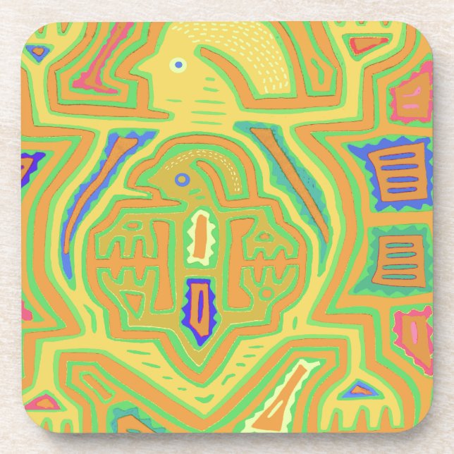 Shaman with Child Coaster (Front)