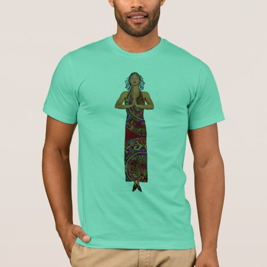 Shamaness Praying (deluxe) T-Shirt