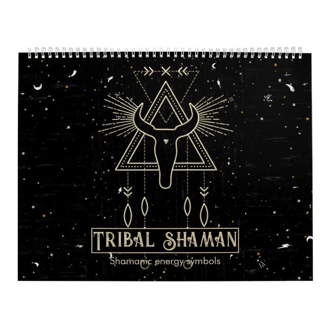 Shamanic sacred geometry symbols calendar (Cover)