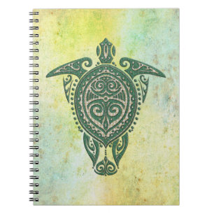 Shamanic Sea Turtle Symbol + your ideas Notebook