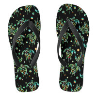 Shamanic Sea Turtles Seamless Pattern + your back.