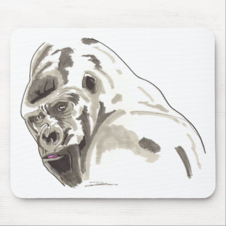 Shamanic Spirit of Gorilla Mouse Mat