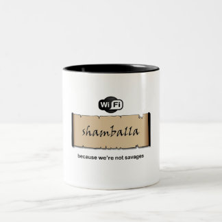 Shamballa Wifi Two-Tone Coffee Mug