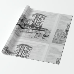 Shambles Pub wrapping paper