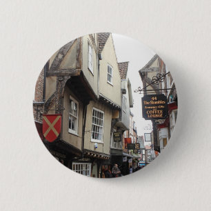 Shambles, York 6 Cm Round Badge