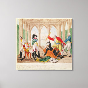 Shame and Regret, a Tragi-Comic Play' Canvas Print