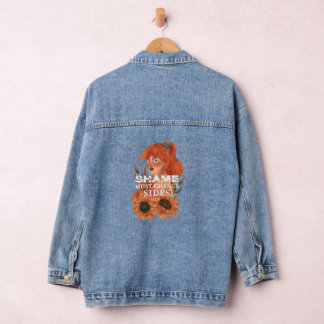 Shame Must Change Sides Denim Jacket