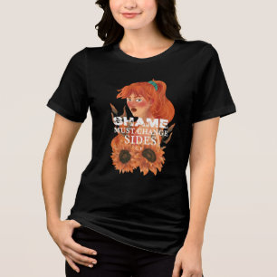 Shame Must Change Sides Tri-Blend Shirt