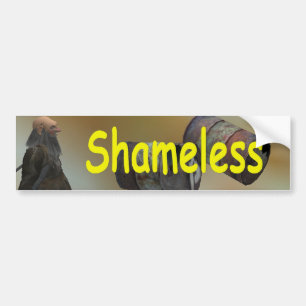 shameless bumper sticker