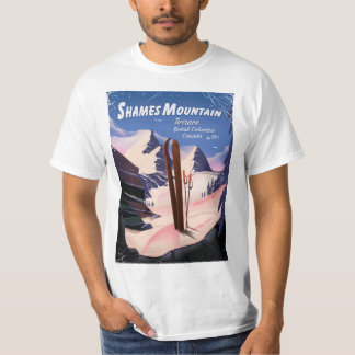 Shames Mountain Terrace British Columbia Ski T-Shirt