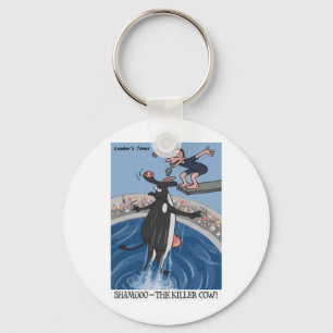 Shamooo Funny Cow Gifts & Collectibles Key Ring