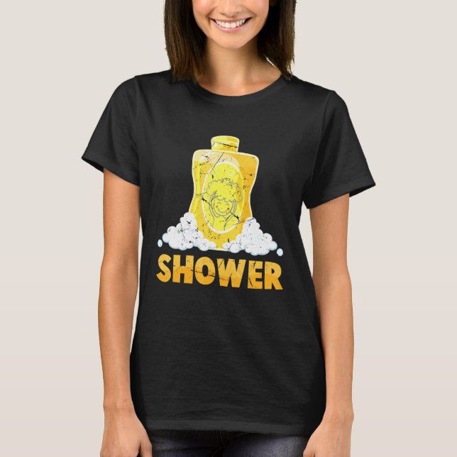 Shampoo - Shower - Bubbles - Costume - 1 Of 2 Best T-Shirt (Front)